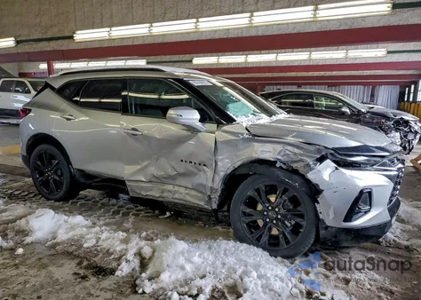 2021 Chevrolet Blazer Rs из США, поврежденный, VIN 3GNKBKRS0MS566281